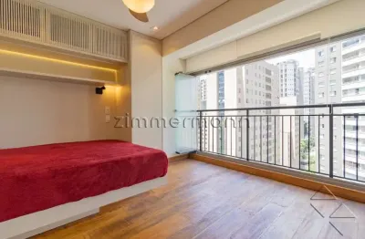 Apartamento com 1 quarto à venda na alameda iraé, --, moema, são paulo, 25 m2 por r$ 515.000