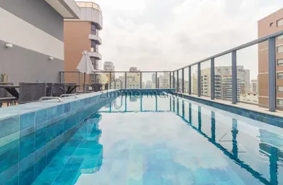 Apartamento com 1 quarto à venda na rua bartira, --, perdizes, são paulo, 24 m2 por r$ 458.000