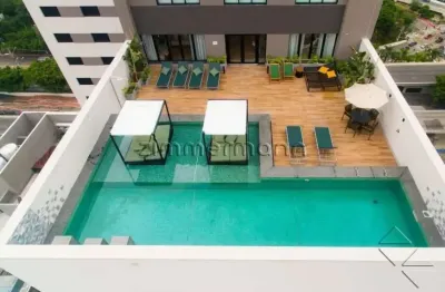 Apartamento com 1 quarto à venda na alameda raja gabaglia, --, vila olímpia, são paulo, 27 m2 por r$ 542.000