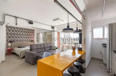 Apartamento com 1 quarto à venda na alameda dos aicás, --, moema, são paulo, 42 m2 por r$ 649.000