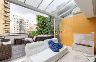 Cobertura com 1 quarto à venda na rua oscar pereira da silva, --, itaim bibi, são paulo, 70 m2 por r$ 1.500.000