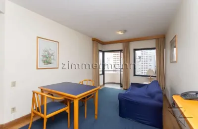 Flat com 1 quarto à venda na rua doutor gabriel dos santos, --, santa cecília, são paulo, 48 m2 por r$ 460.000