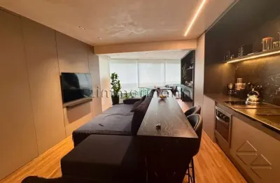 Apartamento com 1 quarto à venda na rua sansão alves dos santos, --, brooklin, são paulo, 52 m2 por r$ 1.490.000