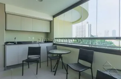 Apartamento com 2 quartos à venda na rua ribeiro do vale, --, brooklin, são paulo, 61 m2 por r$ 1.060.000