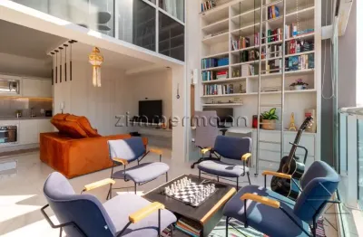 Apartamento com 1 quarto à venda na rua eugênio de medeiros, --, pinheiros, são paulo, 60 m2 por r$ 1.350.000