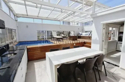 Cobertura com 4 quartos à venda na rua charles spencer chaplin, --, vila andrade, são paulo, 244 m2 por r$ 1.250.000