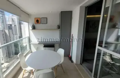 Apartamento com 1 quarto à venda na avenida aratãs, --, moema, são paulo, 37 m2 por r$ 700.000