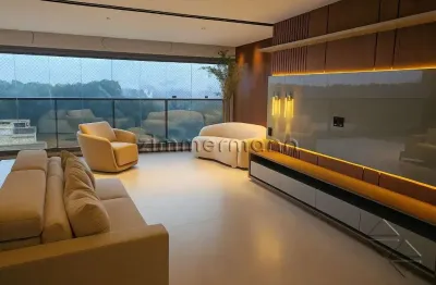 Apartamento com 3 quartos à venda na avenida marginal do rio pinheiros, --, real parque, são paulo, 186 m2 por r$ 4.690.000