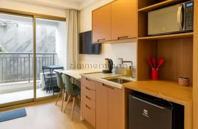 Apartamento com 1 quarto à venda na rua bartira, --, perdizes, são paulo, 26 m2 por r$ 550.000