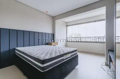 Apartamento com 1 quarto à venda na avenida jamaris, --, moema, são paulo, 22 m2 por r$ 500.000