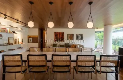 Apartamento com 4 quartos à venda na avenida portugal, --, brooklin, são paulo, 190 m2 por r$ 3.900.000