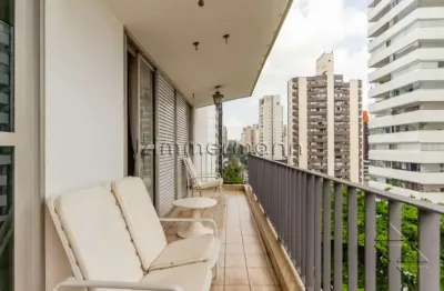 Apartamento com 3 quartos à venda na rua juquis, --, moema, são paulo, 165 m2 por r$ 1.690.000