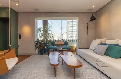Apartamento com 3 quartos à venda na avenida lavandisca, --, moema, são paulo, 134 m2 por r$ 2.211.000
