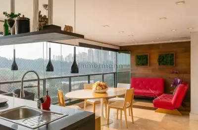 Apartamento com 3 quartos à venda na rua luís correia de melo, --, chácara santo antônio, são paulo, 209 m2 por r$ 3.100.000