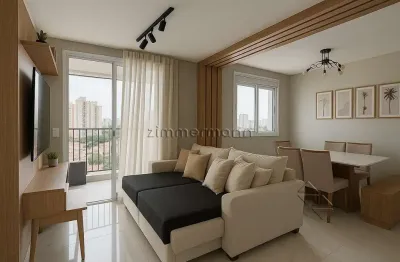 Apartamento com 2 quartos à venda na rua faustolo, --, vila romana, são paulo, 37 m2 por r$ 419.000