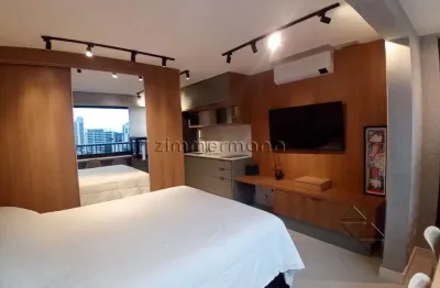 Apartamento com 1 quarto à venda na rua cardeal arcoverde, --, pinheiros, são paulo, 25 m2 por r$ 495.000