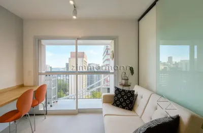 Apartamento com 1 quarto à venda na rua casa do ator, --, vila olímpia, são paulo, 27 m2 por r$ 580.000
