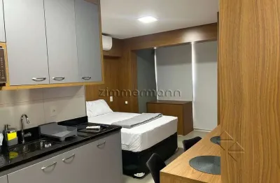 Apartamento com 1 quarto à venda na praça américo jacomino, --, vila madalena, são paulo, 25 m2 por r$ 450.000