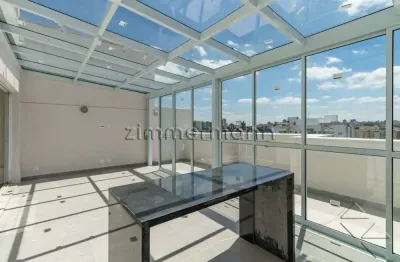 Cobertura com 2 quartos à venda na rua croata, --, vila ipojuca, são paulo, 122 m2 por r$ 1.600.000