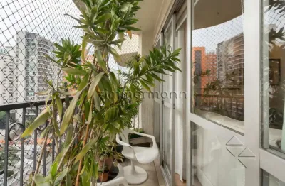 Apartamento com 3 quartos à venda na avenida rouxinol, --, moema, são paulo, 158 m2 por r$ 2.100.000
