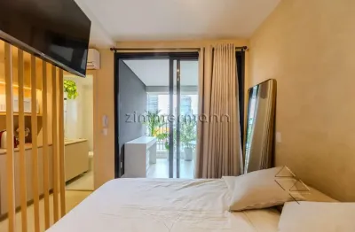 Apartamento com 1 quarto à venda na rua francisco leitão, --, pinheiros, são paulo, 28 m2 por r$ 650.000