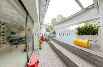 Cobertura com 2 quartos à venda na alameda dos jurupis, --, moema, são paulo, 202 m2 por r$ 4.500.000