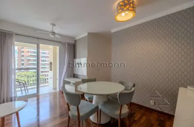 Apartamento com 2 quartos à venda na alameda dos aicás, --, moema, são paulo, 63 m2 por r$ 949.000