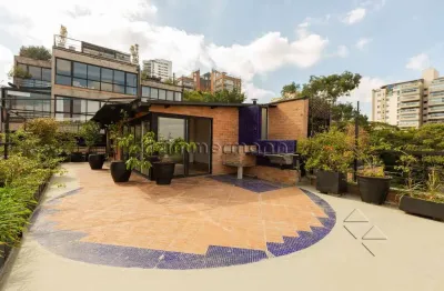 Cobertura com 2 quartos à venda na rua fidalga, --, vila madalena, são paulo, 233 m2 por r$ 2.990.000