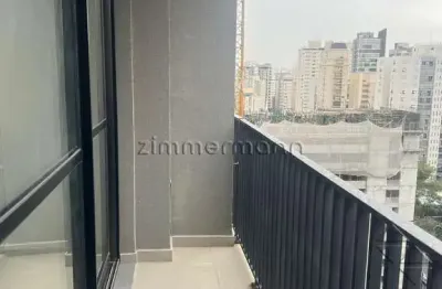 Apartamento com 1 quarto à venda na avenida sabiá, --, moema, são paulo, 24 m2 por r$ 525.000