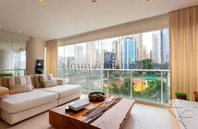 Apartamento com 1 quarto à venda na rua benedito lapin, --, itaim bibi, são paulo, 123 m2 por r$ 2.950.000