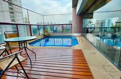 Cobertura com 4 quartos à venda na rua doutor oscar monteiro de barros, --, morumbi, são paulo, 450 m2 por r$ 4.500.000