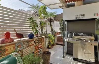 Cobertura com 3 quartos à venda na rua iperoig, --, perdizes, são paulo, 188 m2 por r$ 2.200.000