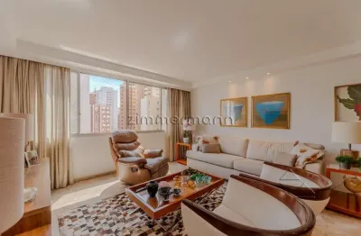 Apartamento com 3 quartos à venda na rua canário, --, moema, são paulo, 131 m2 por r$ 1.795.000
