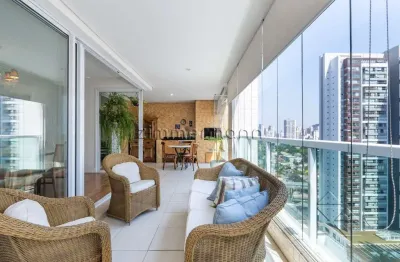 Apartamento com 3 quartos à venda na rua barão de jaceguai, --, campo belo, são paulo, 161 m2 por r$ 3.198.000
