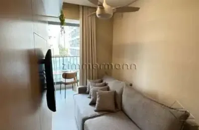 Apartamento com 1 quarto à venda na rua getúlio soares da rocha, --, brooklin, são paulo, 38 m2 por r$ 500.000