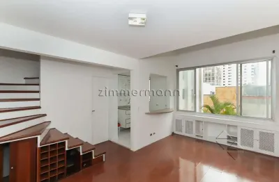 Apartamento com 1 quarto à venda na rua barão do triunfo, --, brooklin, são paulo, 50 m2 por r$ 530.000