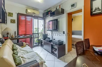 Apartamento com 1 quarto à venda na rua monte alegre, --, perdizes, são paulo, 36 m2 por r$ 530.000