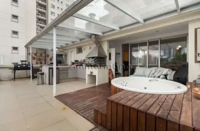 Cobertura com 2 quartos à venda na rua gabriele d'annunzio, --, campo belo, são paulo, 191 m2 por r$ 2.920.000