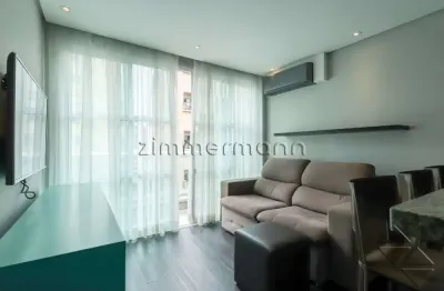 Apartamento com 1 quarto à venda na avenida rouxinol, --, indianópolis, são paulo, 50 m2 por r$ 710.000