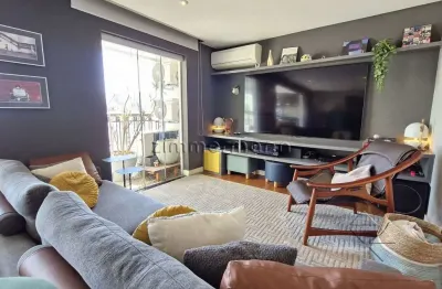 Apartamento com 3 quartos à venda na rua deputado laércio corte, --, real parque, são paulo, 130 m2 por r$ 1.290.000