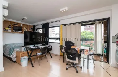 Apartamento com 1 quarto à venda na rua purpurina, --, vila madalena, são paulo, 35 m2 por r$ 590.000