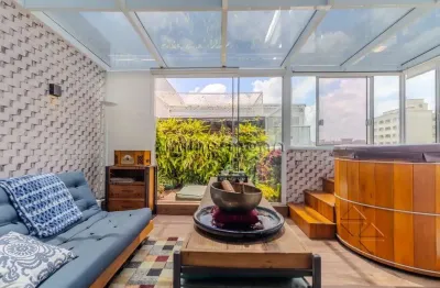 Cobertura com 2 quartos à venda na rua paris, --, perdizes, são paulo, 122 m2 por r$ 1.500.000