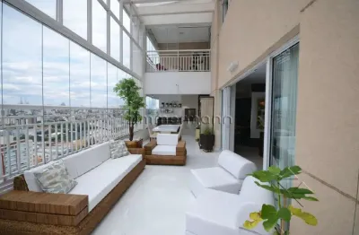 Cobertura com 4 quartos à venda na rua catão, --, vila romana, são paulo, 284 m2 por r$ 5.800.000