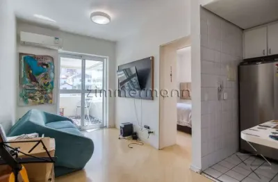Apartamento com 1 quarto à venda na rua aimberê, --, perdizes, são paulo, 38 m2 por r$ 550.000