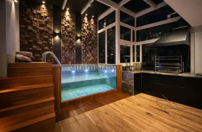 Cobertura com 2 quartos à venda na rua padre lebret, --, morumbi, são paulo, 120 m2 por r$ 2.000.000