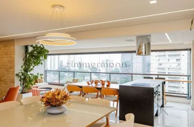 Apartamento com 3 quartos à venda na rua luís correia de melo, --, chácara santo antônio, são paulo, 209 m2 por r$ 3.400.000