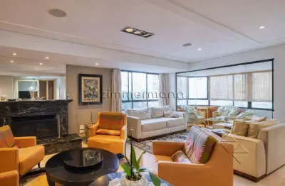 Apartamento com 4 quartos à venda na avenida sabiá, --, moema, são paulo, 210 m2 por r$ 3.300.000