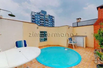 Cobertura com 3 quartos à venda na rua francisco de vitória, --, chácara klabin, são paulo, 121 m2 por r$ 1.400.000