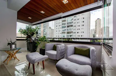 Apartamento com 4 quartos à venda na rua vicente leporace, --, campo belo, são paulo, 240 m2 por r$ 2.800.000