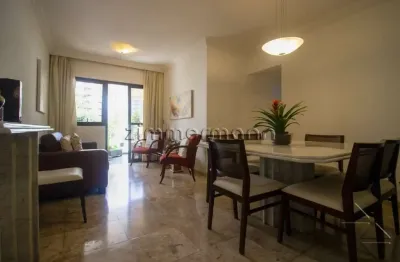 Apartamento com 3 quartos à venda na avenida jurema, --, moema, são paulo, 100 m2 por r$ 1.530.000